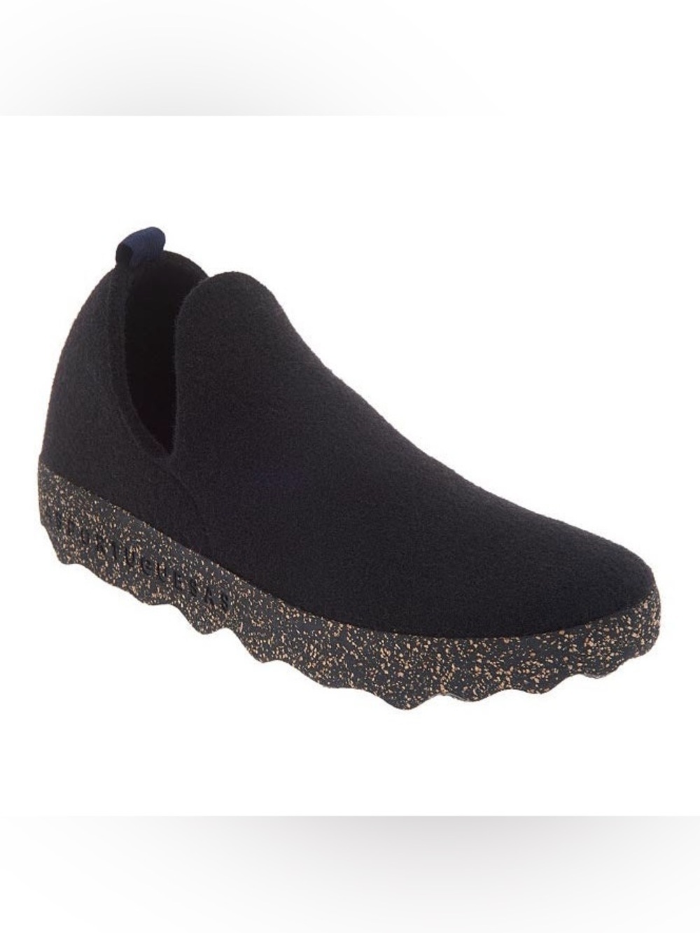 Asportuguesas Fly London City Tweed Slip-On - Black - 39